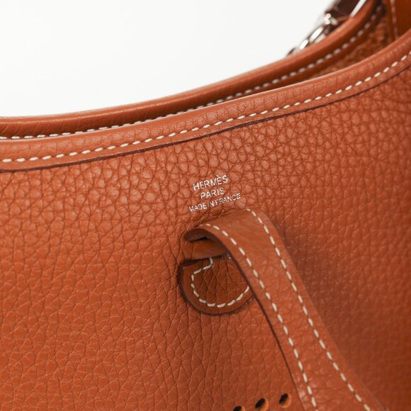Hermes Evelyne 16 Amazone Taurillon Clemence Leather PHW Shoulder Bag - Picture 11 of 14